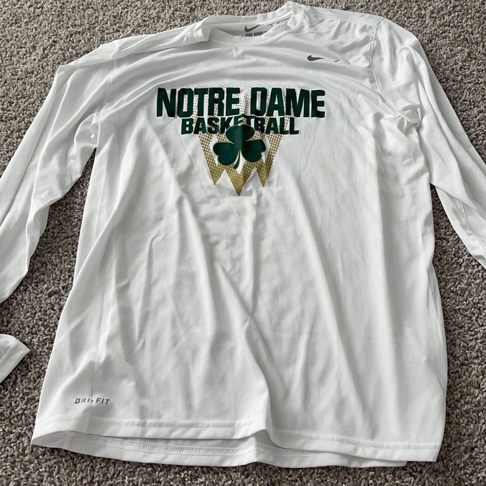 Brand new Notre dame Nike shirt